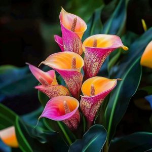 Калла Оникс купить по цене от 450р. в интернет-магазине «Посадика» с доставкой почтой в в Суворове и по всей России – [изображение №1].