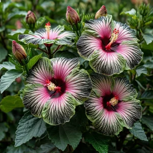 Гибискус Амбер Лайт купить по цене от 490р. в интернет-магазине «Посадика» с доставкой почтой в в Суворове и по всей России – [изображение №1].