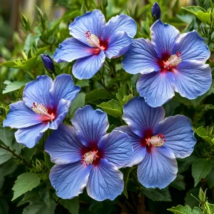 Гибискус садовый Блуминг Квин купить по цене от 259р. в интернет-магазине «Посадика» с доставкой почтой в в Суворове и по всей России – [изображение №1].