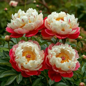 Пион Коралловый Каскад купить по цене от 490р. в интернет-магазине «Посадика» с доставкой почтой в в Суворове и по всей России – [изображение №1].