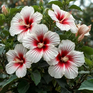 Гибискус Рэд Элеганс купить по цене от 380р. в интернет-магазине «Посадика» с доставкой почтой в в Суворове и по всей России – [изображение №1].