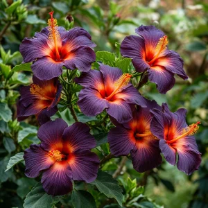 Гибискус Вивида Флэр купить по цене от 279р. в интернет-магазине «Посадика» с доставкой почтой в в Суворове и по всей России – [изображение №1].