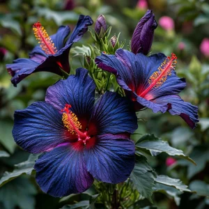 Гибискус Саншайн Кисс купить по цене от 450р. в интернет-магазине «Посадика» с доставкой почтой в в Суворове и по всей России – [изображение №1].