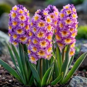 Гиацинт Пинк Перпл купить по цене от 2099р. в интернет-магазине «Посадика» с доставкой почтой в в Суворове и по всей России – [изображение №1].