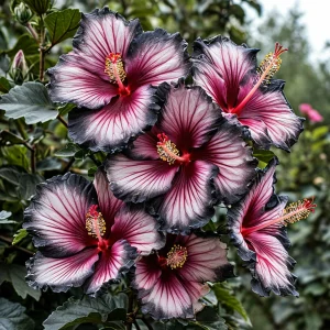 Гибискус садовый Самер Бридж купить по цене от 306р. в интернет-магазине «Посадика» с доставкой почтой в в Суворове и по всей России – [изображение №1].