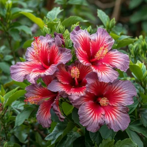 Гибискус Кримсон Флейм купить по цене от 479р. в интернет-магазине «Посадика» с доставкой почтой в в Суворове и по всей России – [изображение №1].